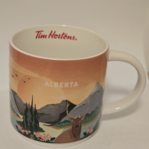 Tim Hortons  Collection "Alberta " 60th-anniversary mug 22oz 2024 NEW - Picture 14 of 16